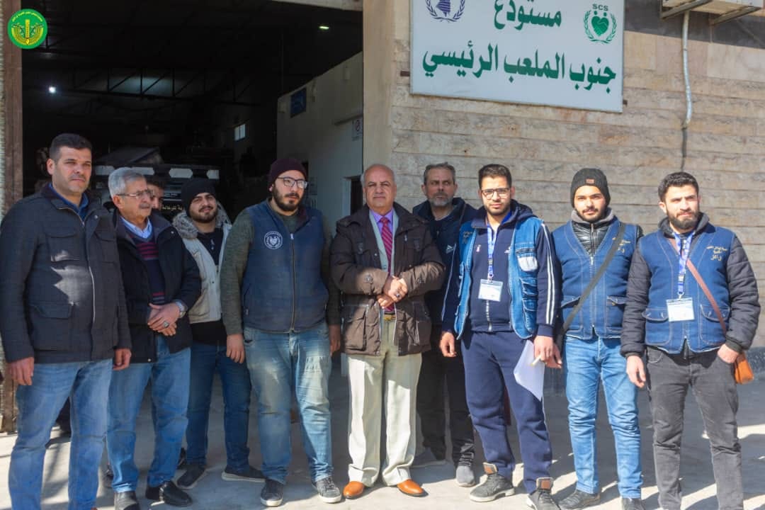 تنفيذا للإستجابة الطارئة لإغاثة أهلنا  المتضررين من الزلزال في المحافظات السورية المنكوبة